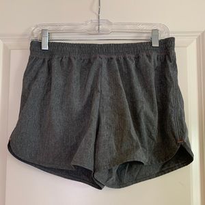Gray C9 athletic shorts.